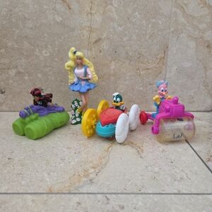 90s Vtg McDonald’s Happy Meal Toys- Barbie, Sweetie Pie, Tiny Toons, Peter Pan